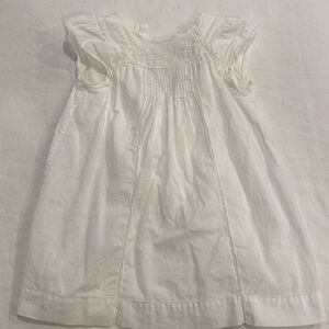 Bonpoint little girls white embroider lace gown